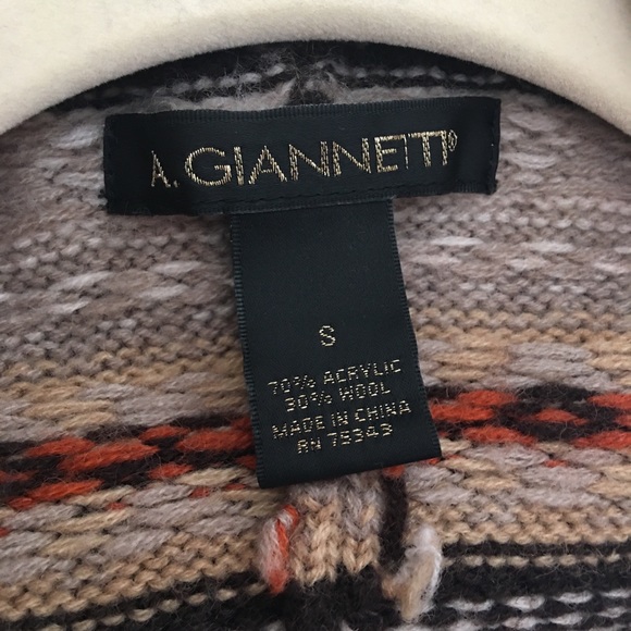 A. Gianneti Flyaway Circle Open Cardigan small - Picture 3 of 3